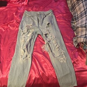 American eagle mom jeans